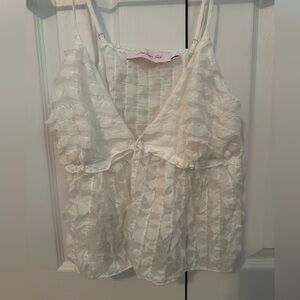 Lisa Says Gah Ruffle Tank